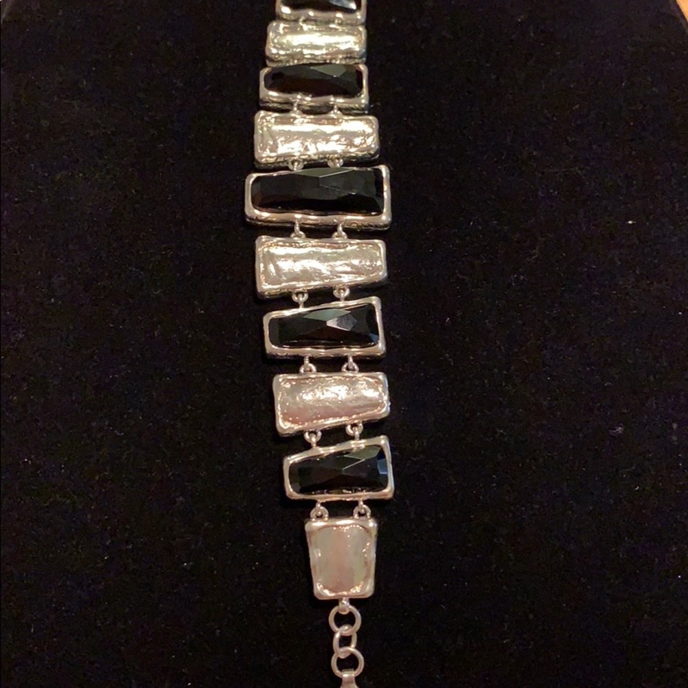 Black Tie Bracelet (Retired Silpada)